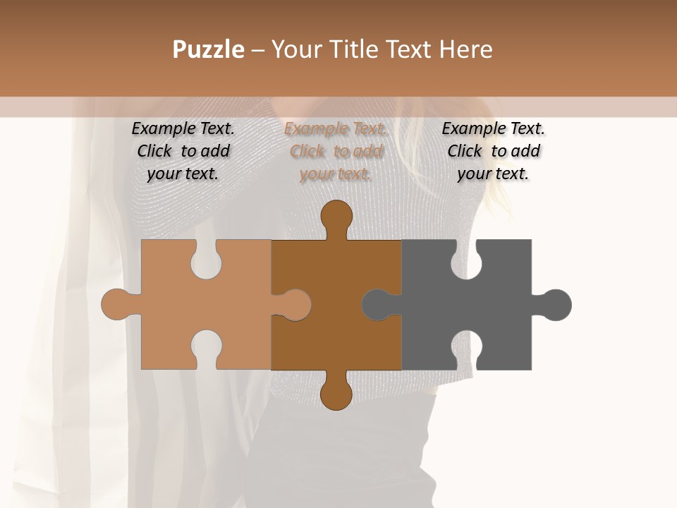 Hold Look Christmas PowerPoint Template