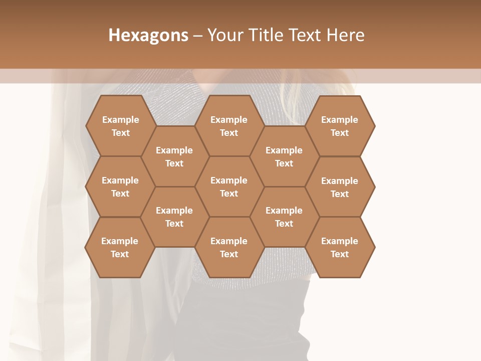 Hold Look Christmas PowerPoint Template