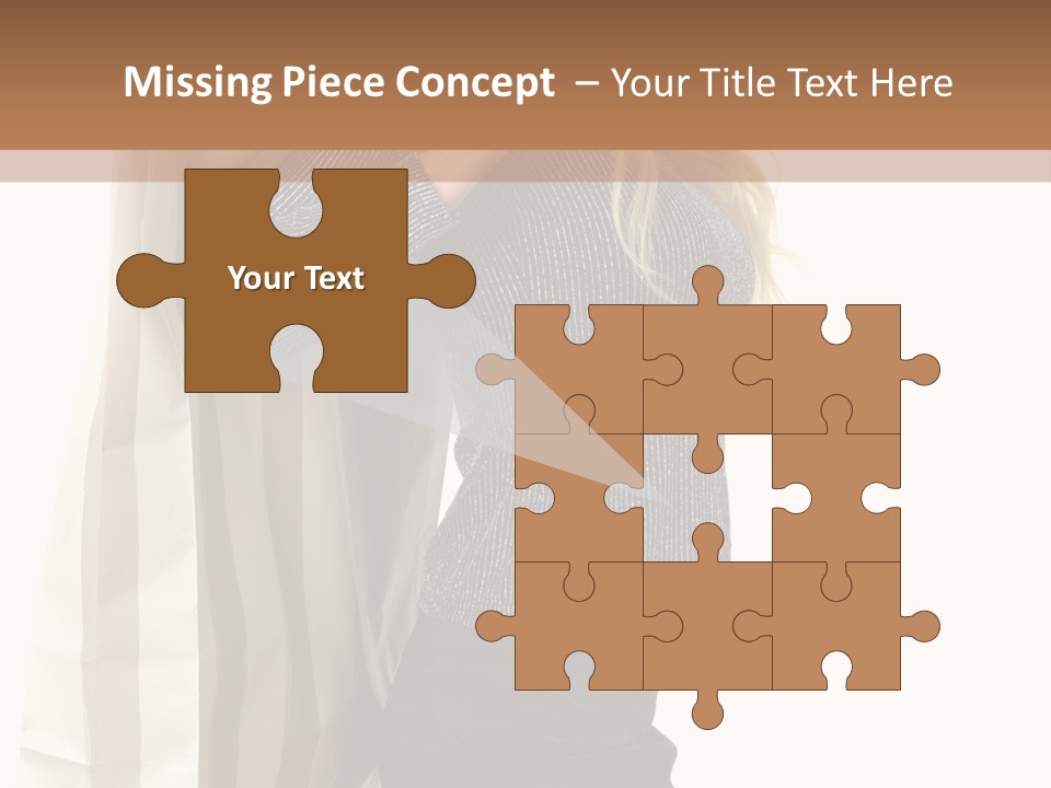 Hold Look Christmas PowerPoint Template