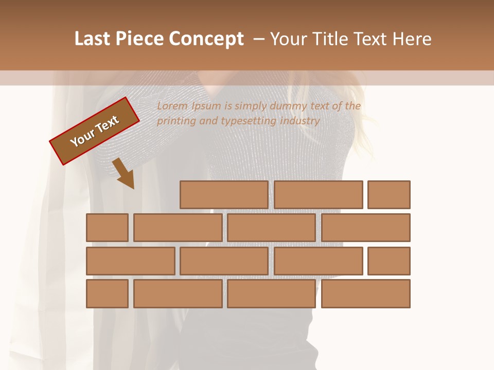 Hold Look Christmas PowerPoint Template