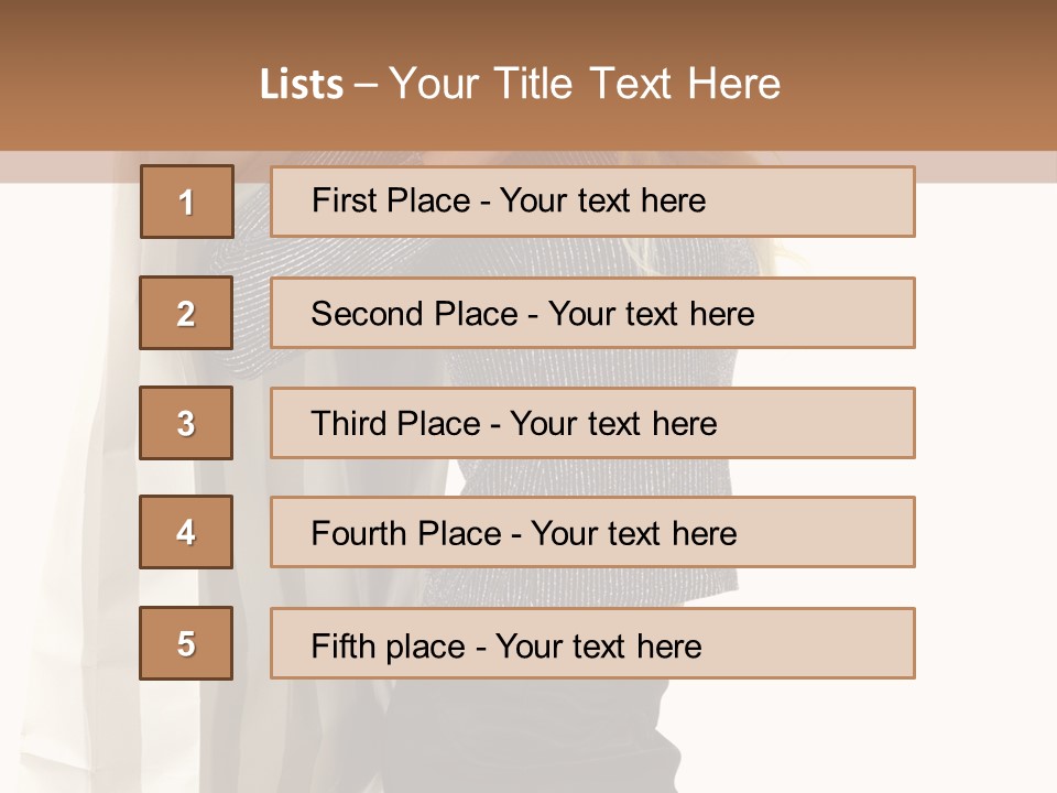 Hold Look Christmas PowerPoint Template