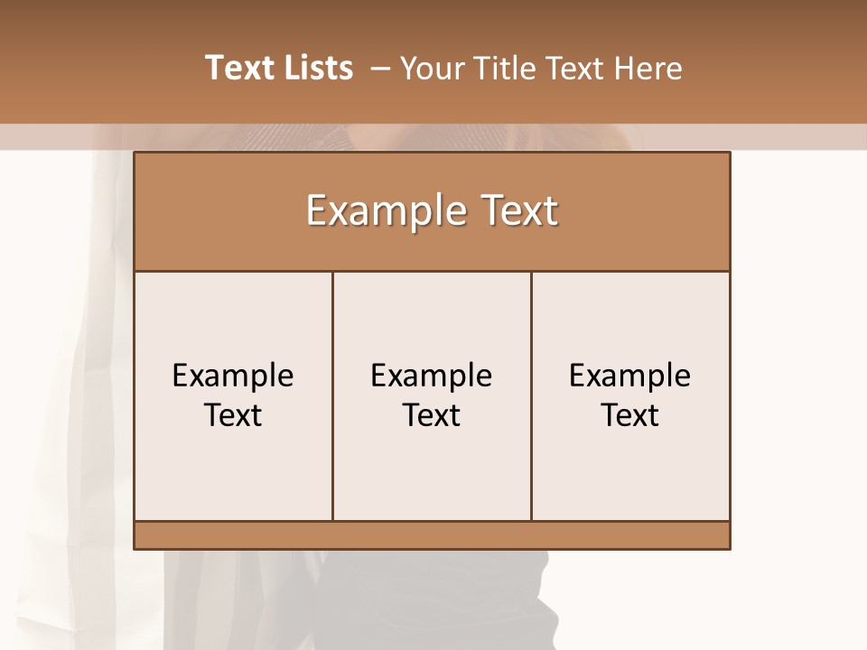 Hold Look Christmas PowerPoint Template