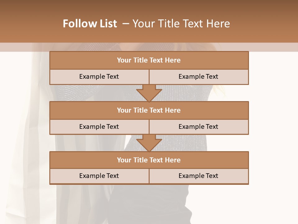 Hold Look Christmas PowerPoint Template