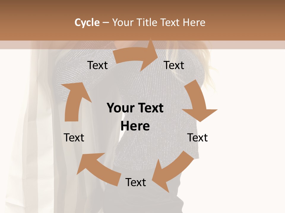 Hold Look Christmas PowerPoint Template