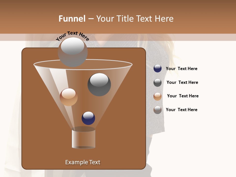 Hold Look Christmas PowerPoint Template