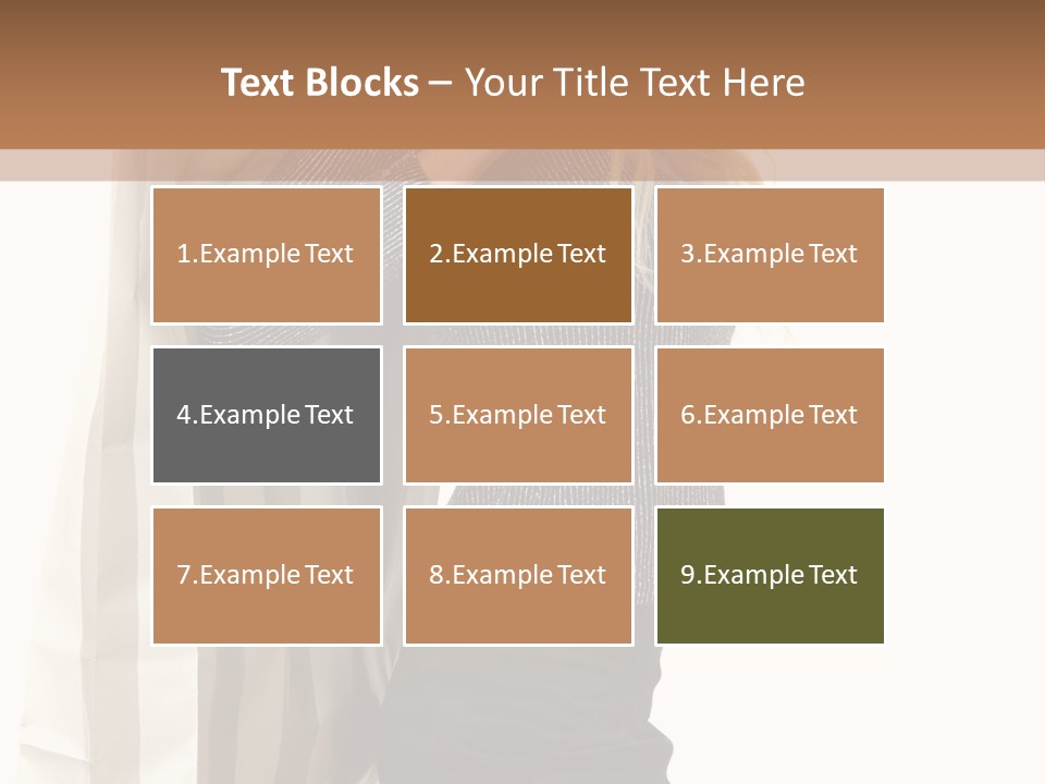 Hold Look Christmas PowerPoint Template