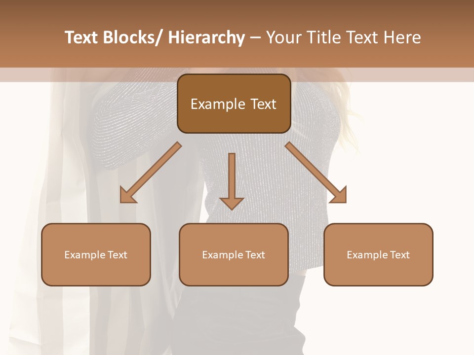Hold Look Christmas PowerPoint Template