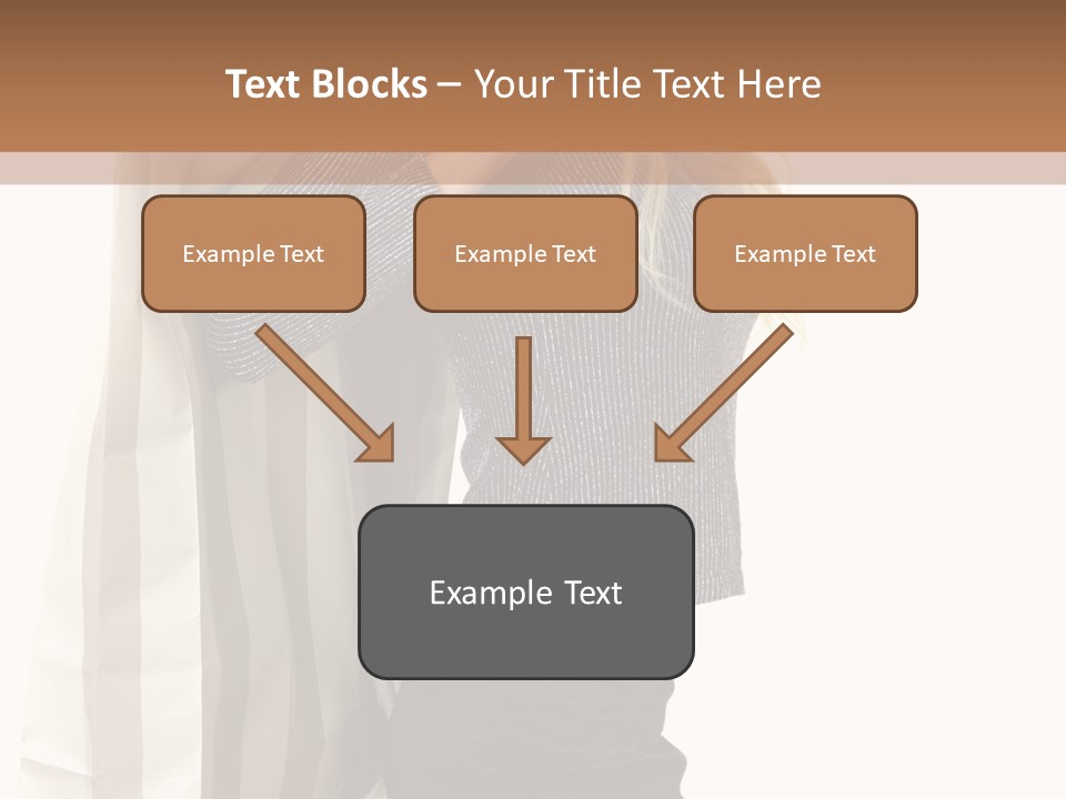 Hold Look Christmas PowerPoint Template