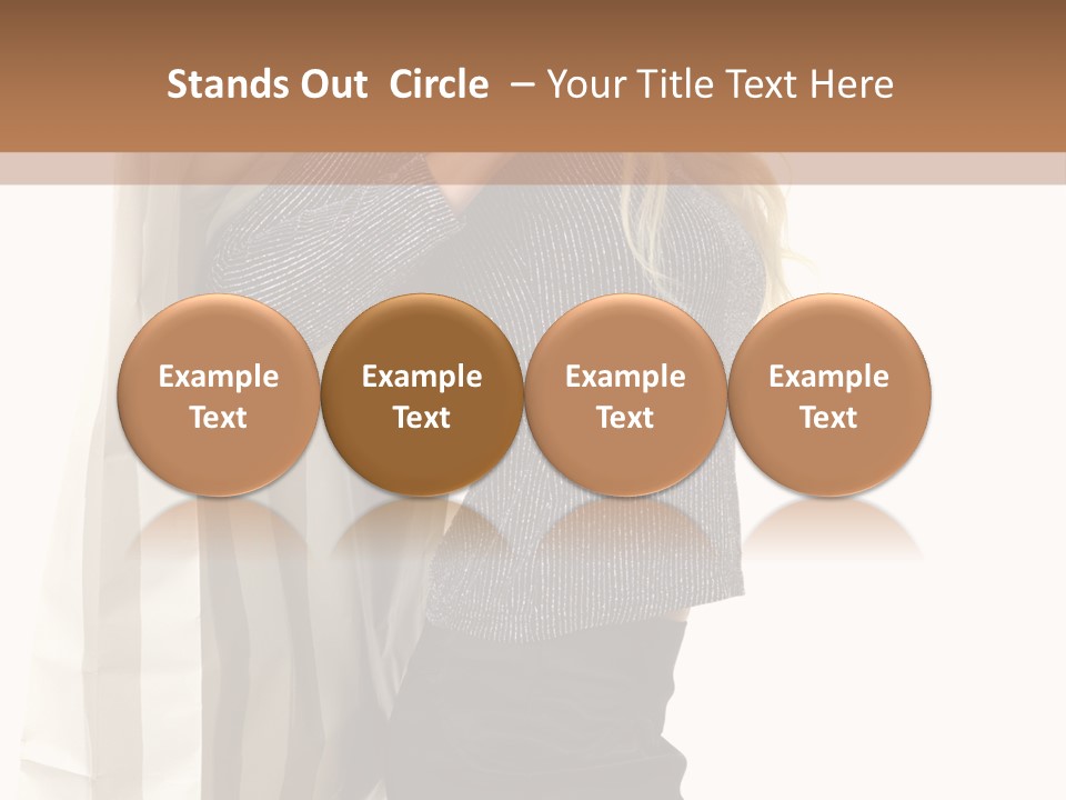 Hold Look Christmas PowerPoint Template