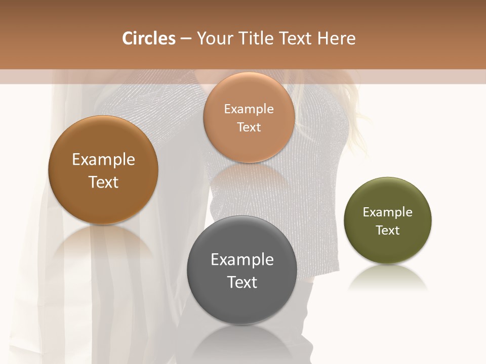 Hold Look Christmas PowerPoint Template