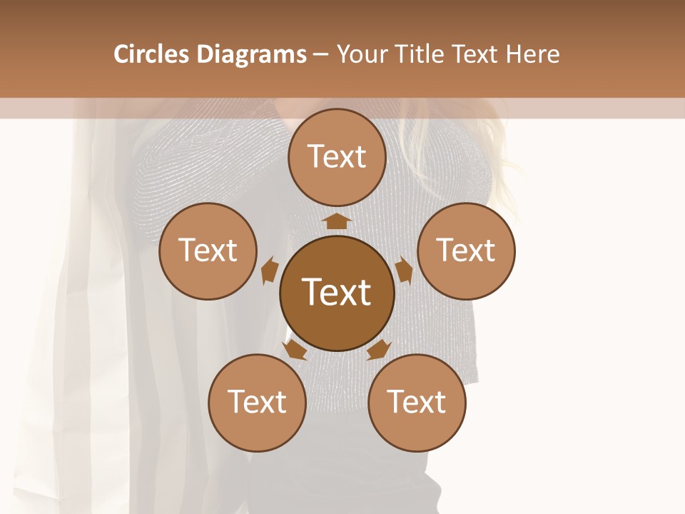 Hold Look Christmas PowerPoint Template