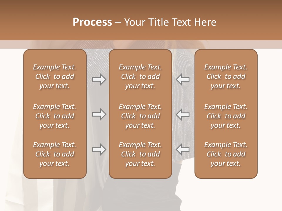 Hold Look Christmas PowerPoint Template