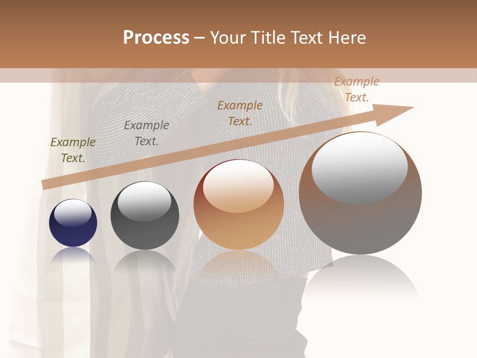 Hold Look Christmas PowerPoint Template
