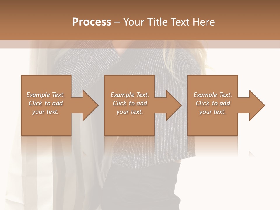 Hold Look Christmas PowerPoint Template