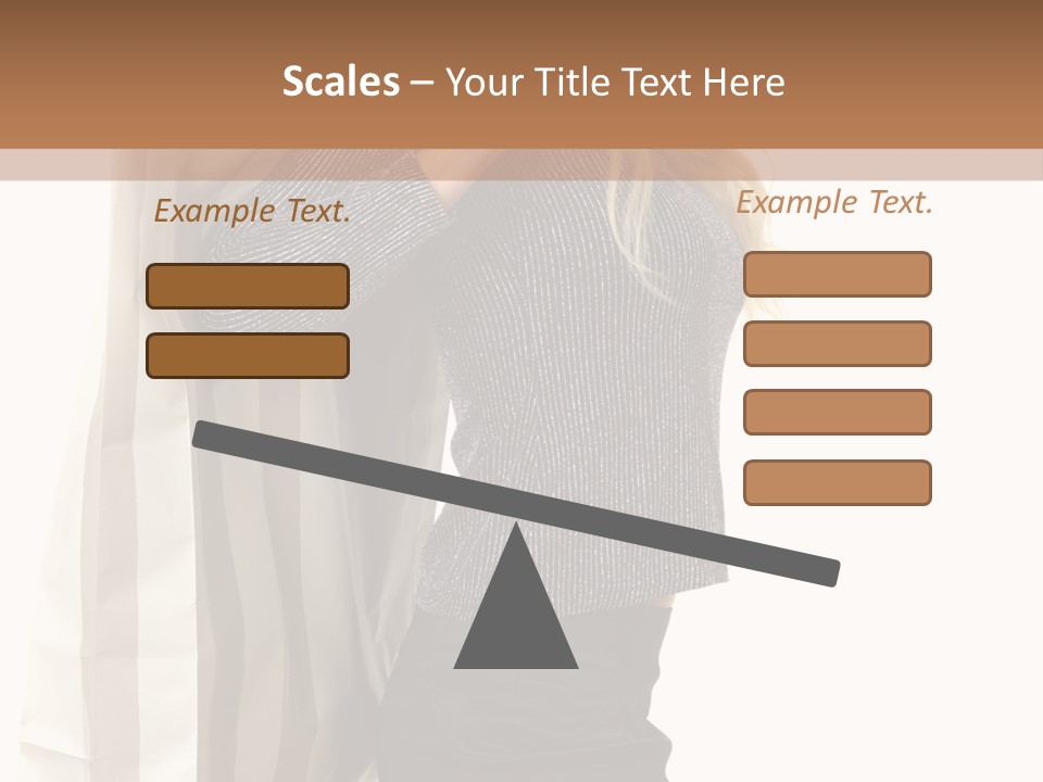 Hold Look Christmas PowerPoint Template