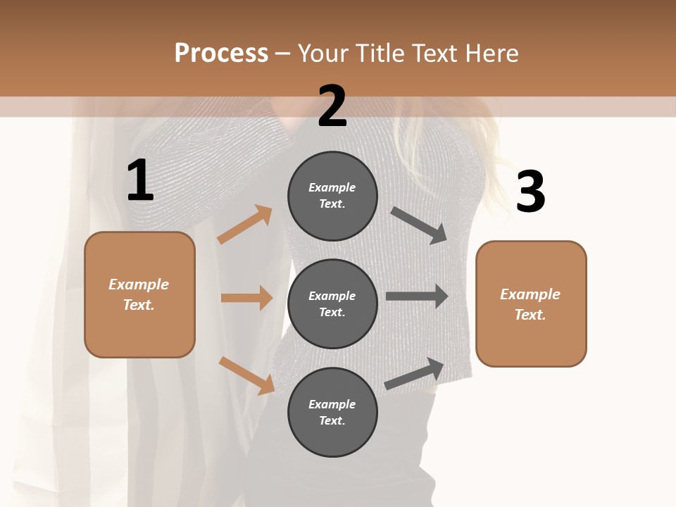 Hold Look Christmas PowerPoint Template