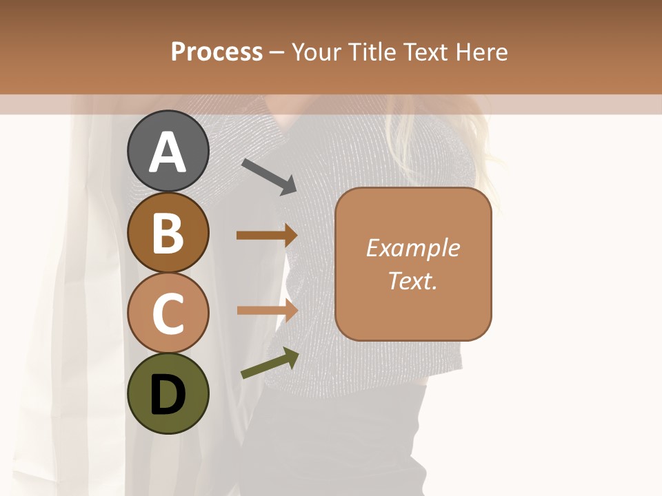 Hold Look Christmas PowerPoint Template