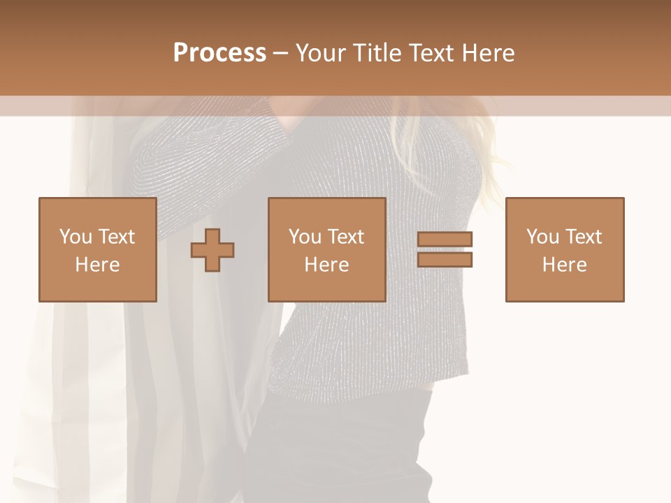 Hold Look Christmas PowerPoint Template