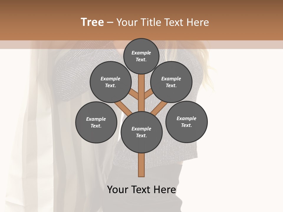 Hold Look Christmas PowerPoint Template