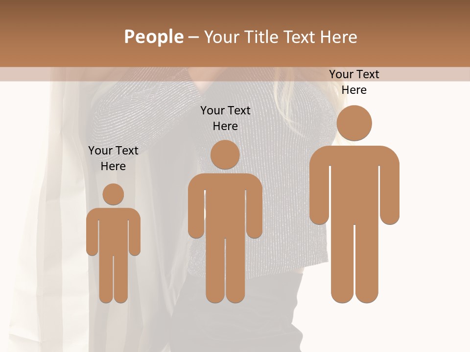 Hold Look Christmas PowerPoint Template