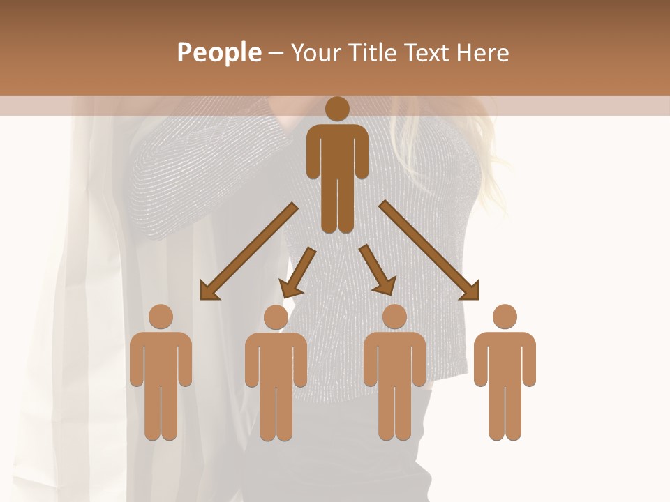 Hold Look Christmas PowerPoint Template