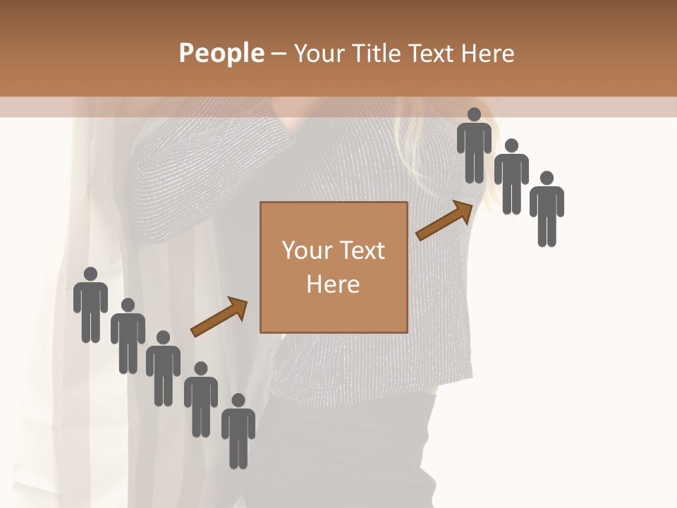 Hold Look Christmas PowerPoint Template