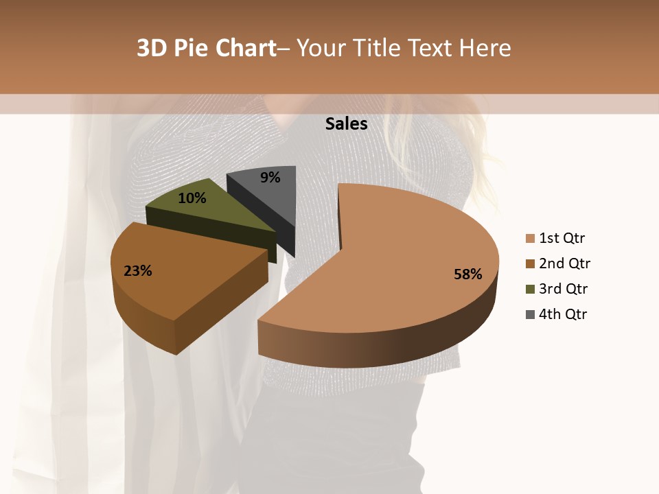 Hold Look Christmas PowerPoint Template