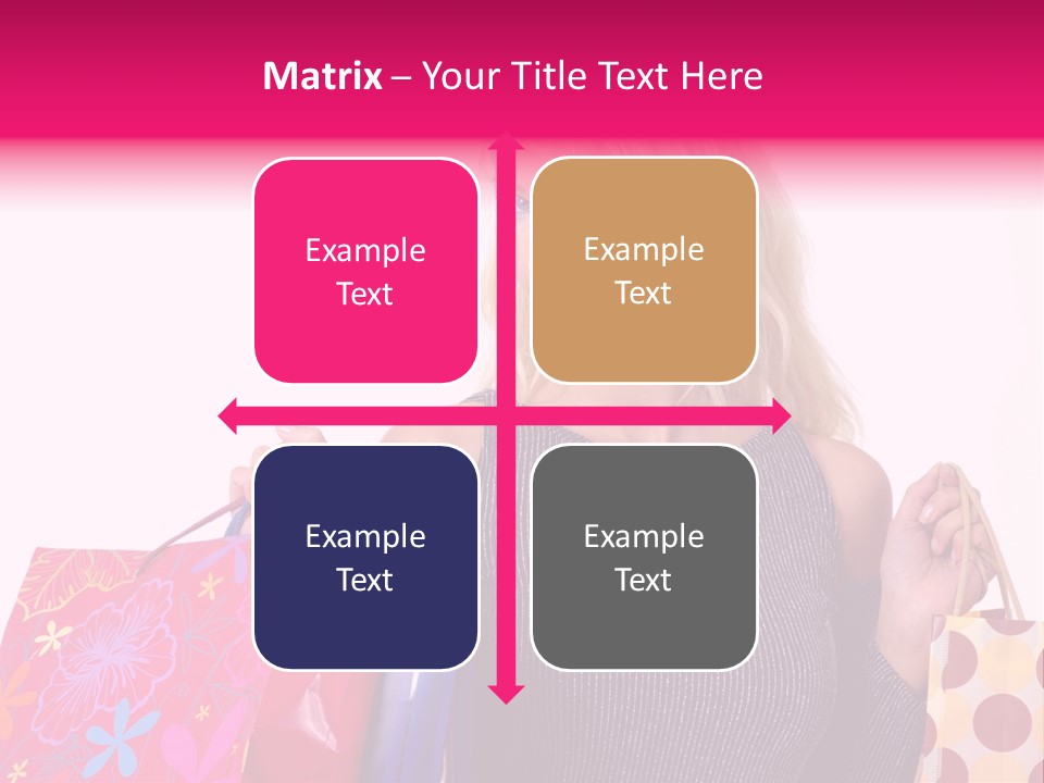 Present Buying Laugh PowerPoint Template