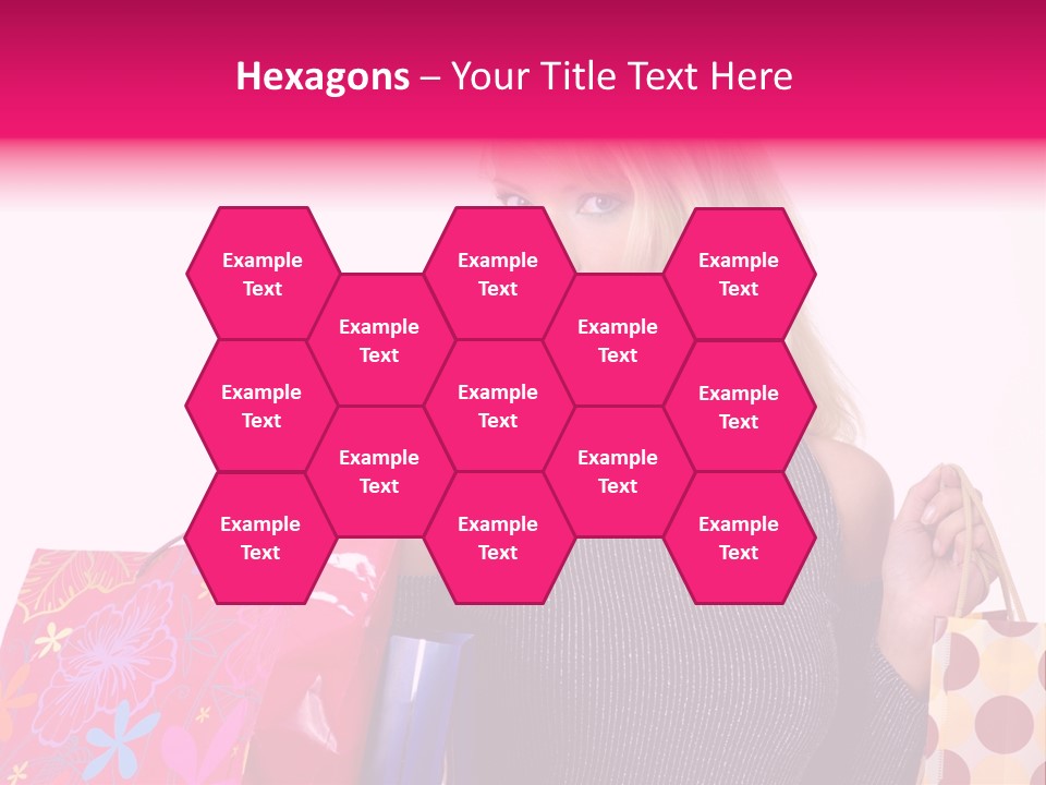 Present Buying Laugh PowerPoint Template