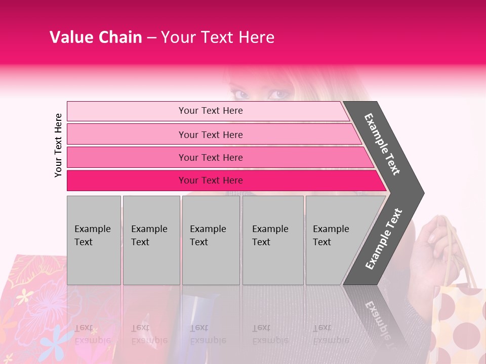 Present Buying Laugh PowerPoint Template