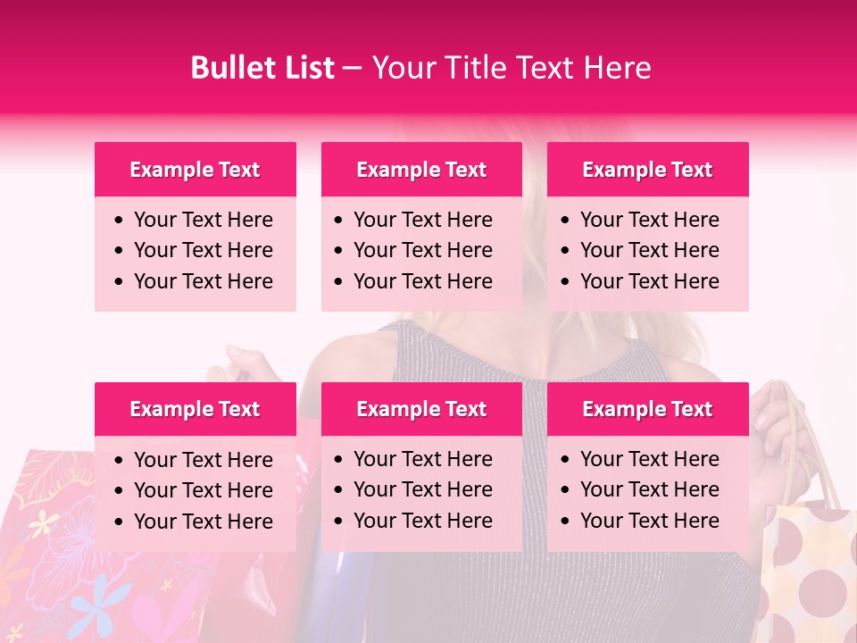 Present Buying Laugh PowerPoint Template