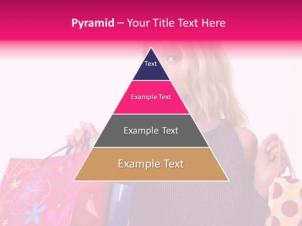 Present Buying Laugh PowerPoint Template