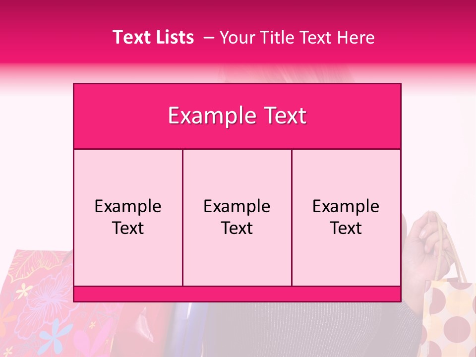 Present Buying Laugh PowerPoint Template