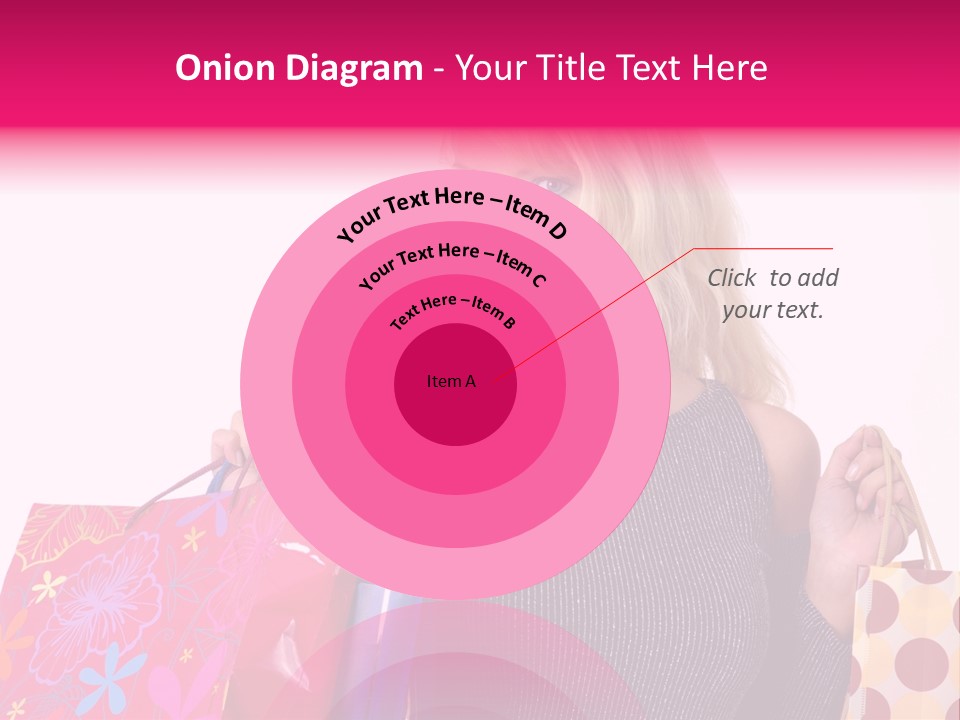 Present Buying Laugh PowerPoint Template