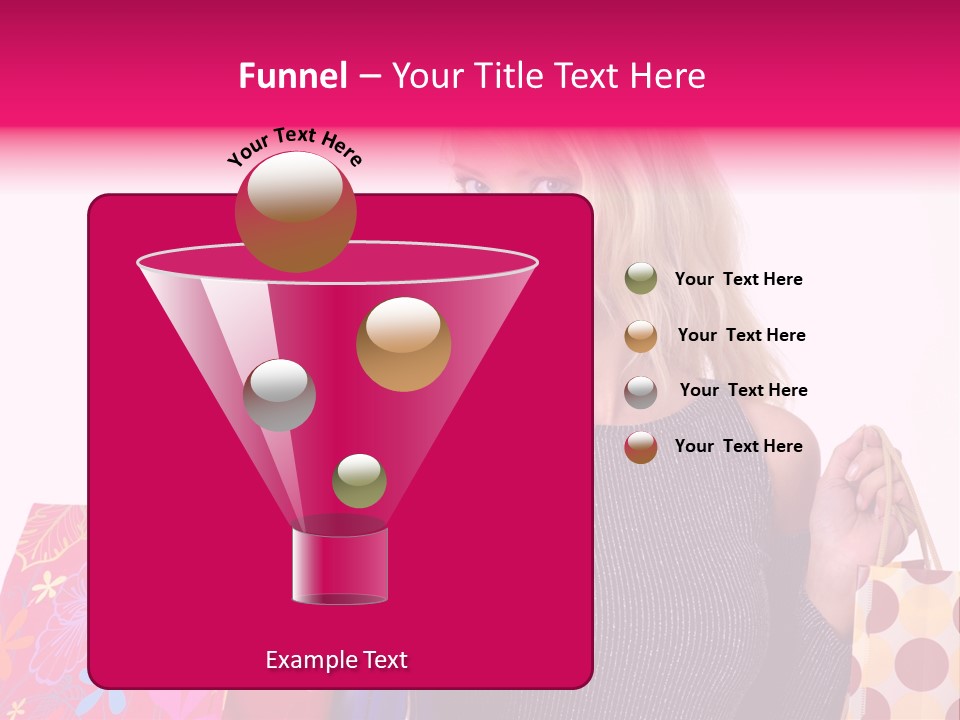 Present Buying Laugh PowerPoint Template