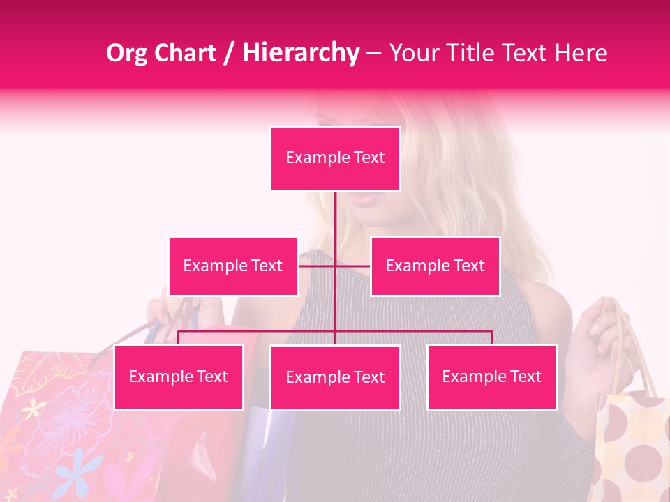 Present Buying Laugh PowerPoint Template