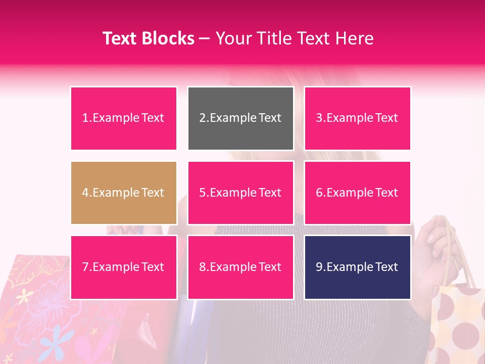 Present Buying Laugh PowerPoint Template