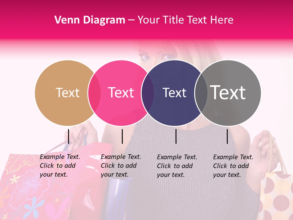 Present Buying Laugh PowerPoint Template