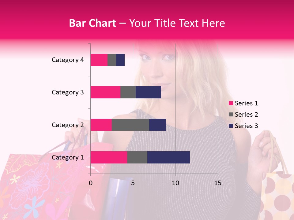 Present Buying Laugh PowerPoint Template