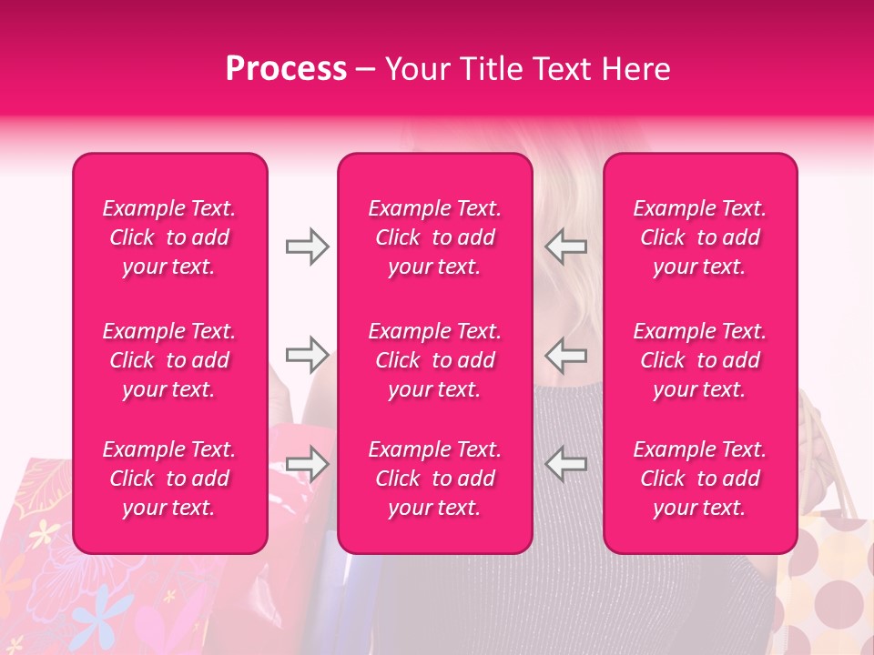 Present Buying Laugh PowerPoint Template