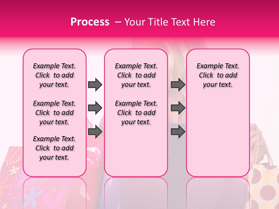Present Buying Laugh PowerPoint Template