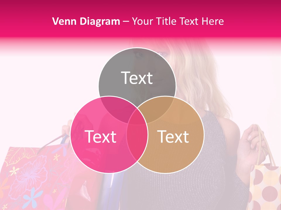 Present Buying Laugh PowerPoint Template