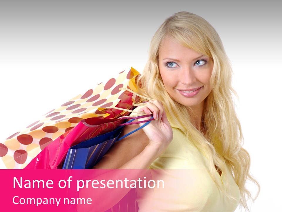 Beautiful Gift Joy PowerPoint Template