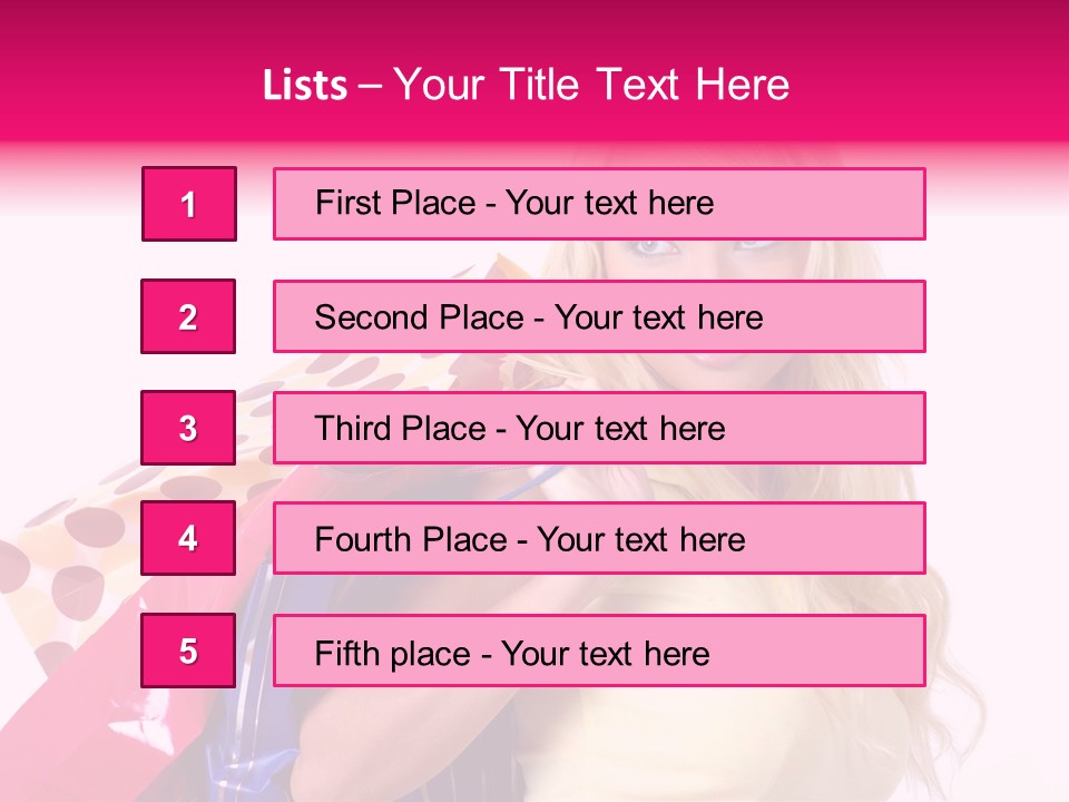 Beautiful Gift Joy PowerPoint Template