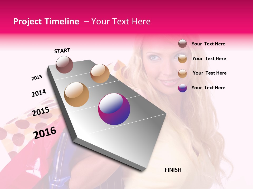 Beautiful Gift Joy PowerPoint Template