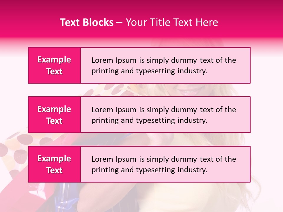 Beautiful Gift Joy PowerPoint Template