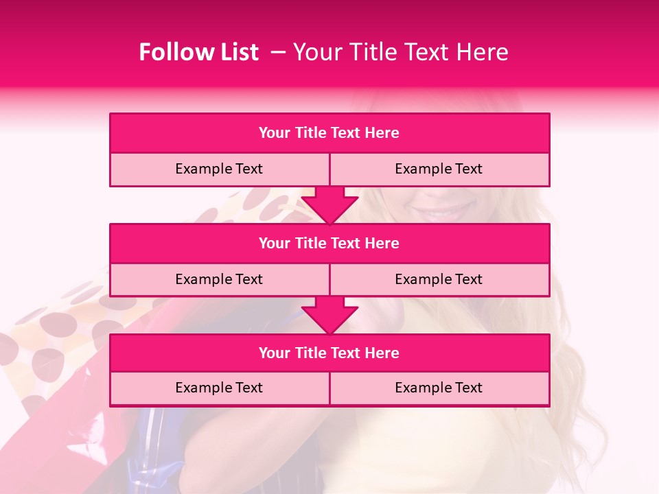 Beautiful Gift Joy PowerPoint Template