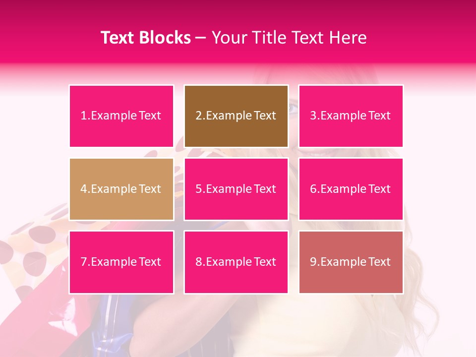 Beautiful Gift Joy PowerPoint Template