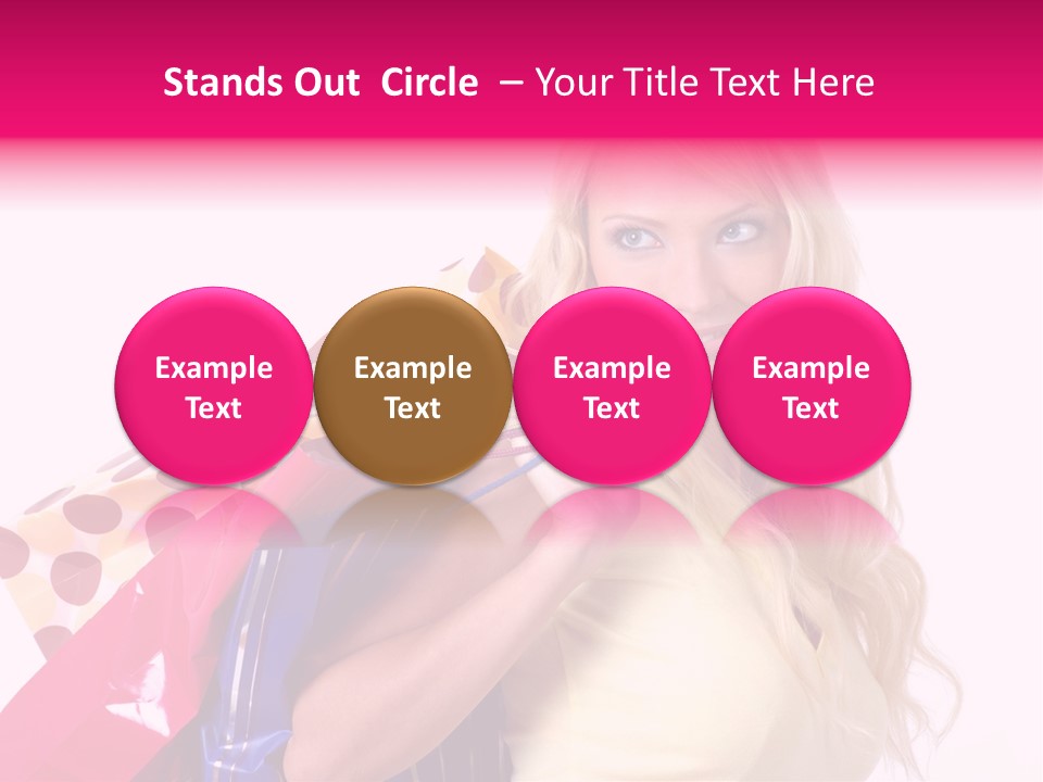 Beautiful Gift Joy PowerPoint Template