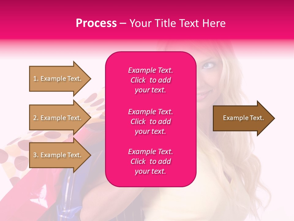 Beautiful Gift Joy PowerPoint Template